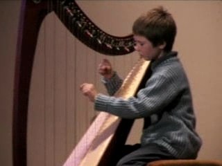 Harpe Charles nous fait son concert