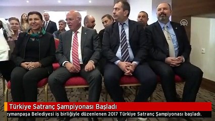 Türkiye Satranç Şampiyonası Başladı