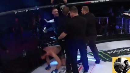 Conor McGregor confronts referee and slaps official at Bellator 187 HD