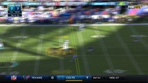2015 - Panthers Ted Ginn whacks ball to prevent pick