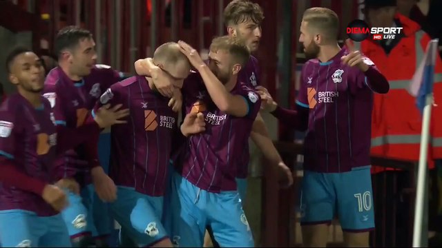 1-0 Neal Bishop Goal England League One - 11.11.2017 Scunthorpe Utd 1-0 Bristol Rovers