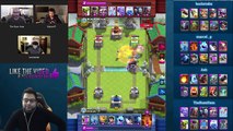 Clash Royale - Draft Royale Challenge with MarcelP, Backstabx, The Rum Ham!