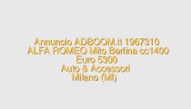 ALFA ROMEO Mito Berlina cc1400