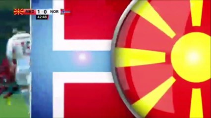 1-0 Goaran Pandev Goal International  Friendly - 11.11.2017 Macedonia FYR 1-0 Norway