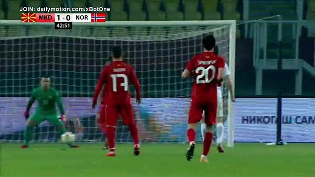 Goran Pandev Goal HD - FYR Macedonia 1 - 0 Norway - 11.11.2017