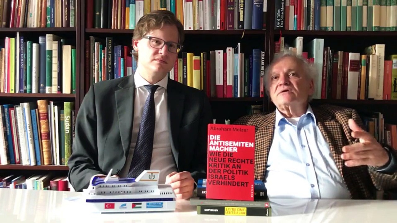 Abraham Melzer über den Zentralrat der Juden als Unterstützer Israels. von Martin Lejeune