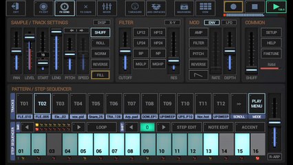 G-Stomper Rhythms android recorded