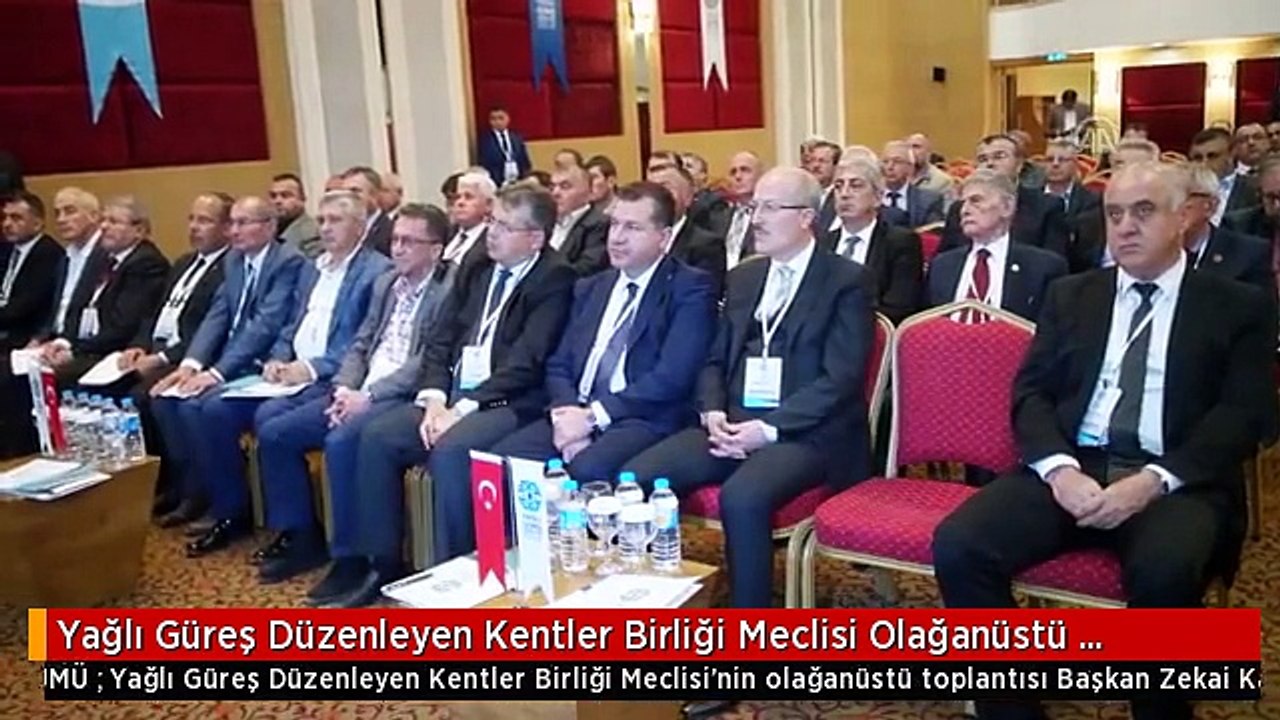 Yağlı Güreş Düzenleyen Kentler Birliği Meclisi Olağanüstü Toplandı