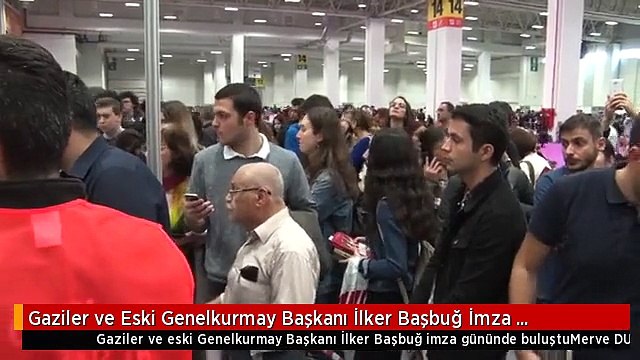 Gaziler ve Eski Genelkurmay Başkanı İlker Başbuğ İmza Gününde Buluştu