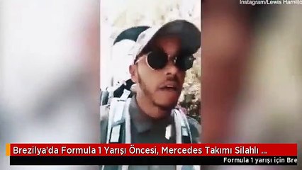 Brezilya'da Formula 1 Yarışı Öncesi, Mercedes Takımı Silahlı Soyguna Uğradı