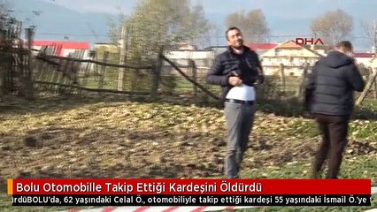 Bolu Otomobille Takip Ettiği Kardeşini Öldürdü