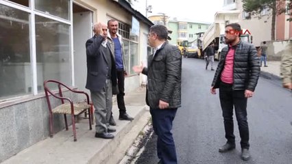 Muş Varto'da Hendeklerin Kazıldığı, Bombaların Patlatıldığı Çukurlar Asfaltla Kaplandı Yeniden