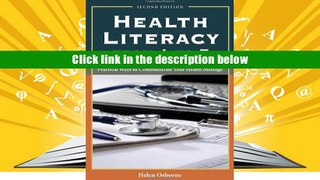 New Books Health Literacy From A To Z 2 Osbourne Full books