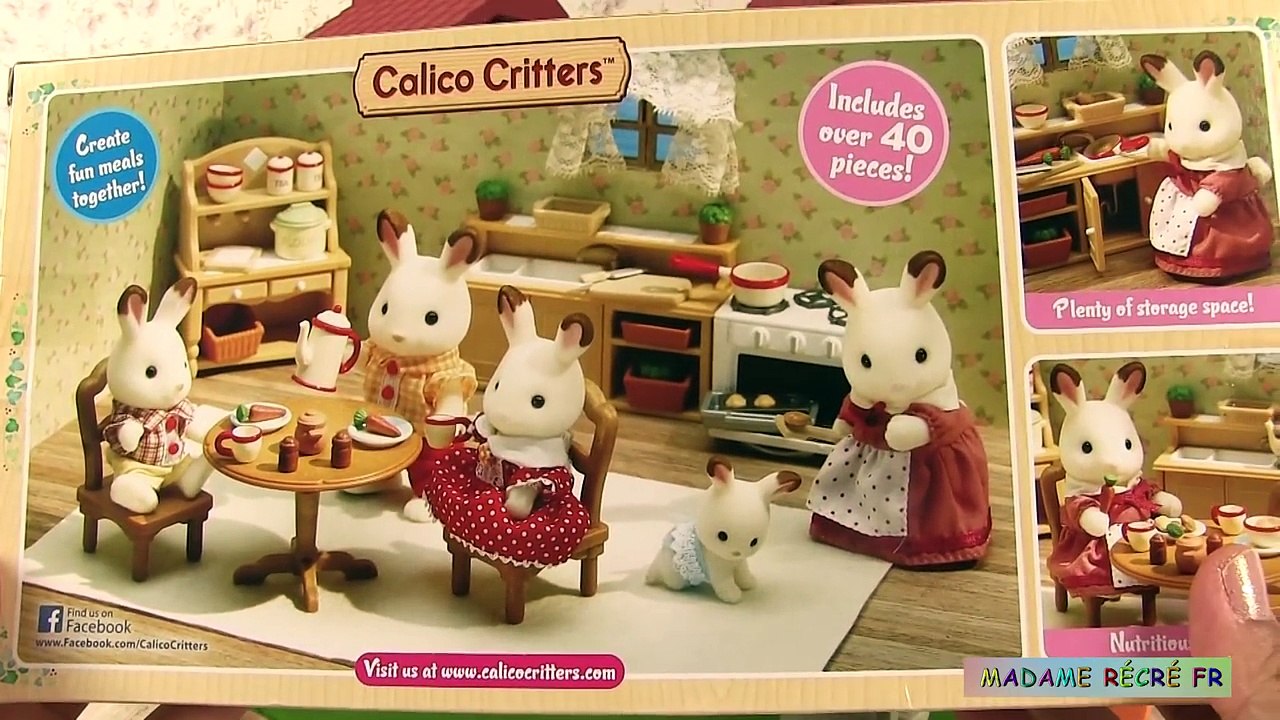 Poupées LOL Maison de Poupées Cuisine Sylvanian Families Townhome with Lights