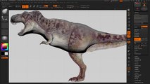 CGI 3D Tutorial HD: Zbrush: Beginners Sculpting a T Rex PART 1 - by Edge3D