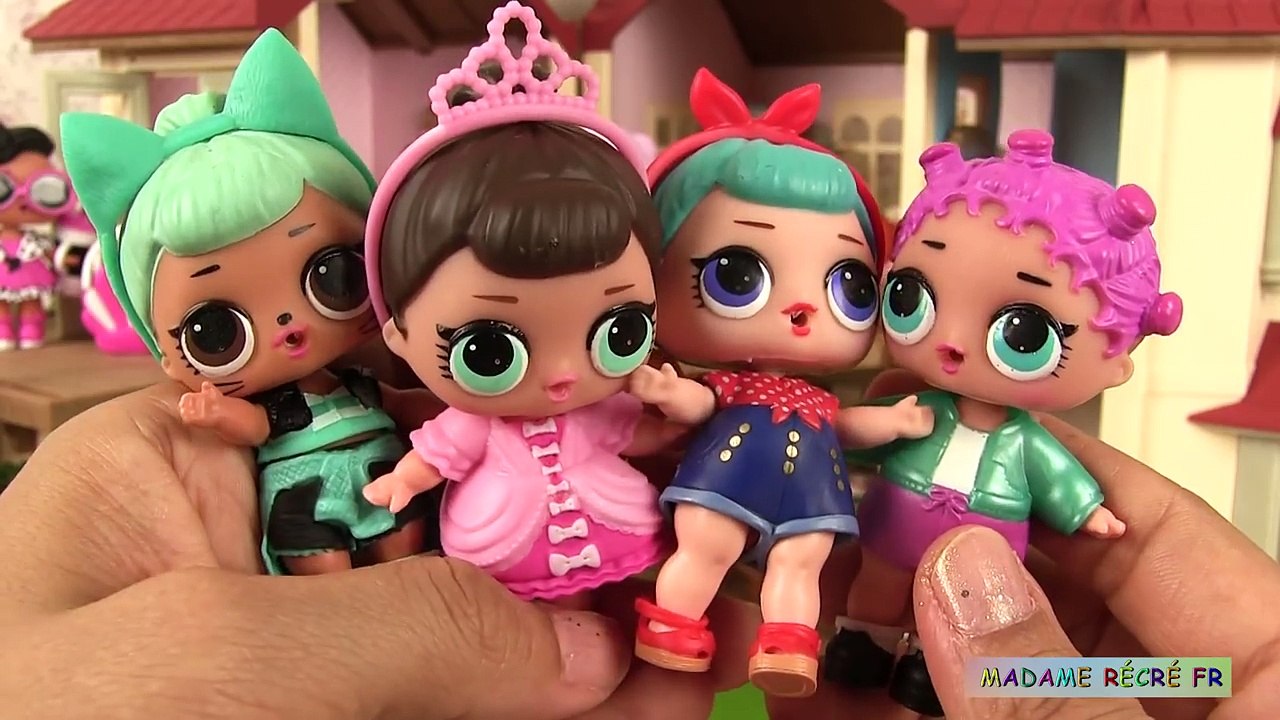 Poupées LOL Surprises Séries 1 et 2 Collection Boules Surprises de Bain