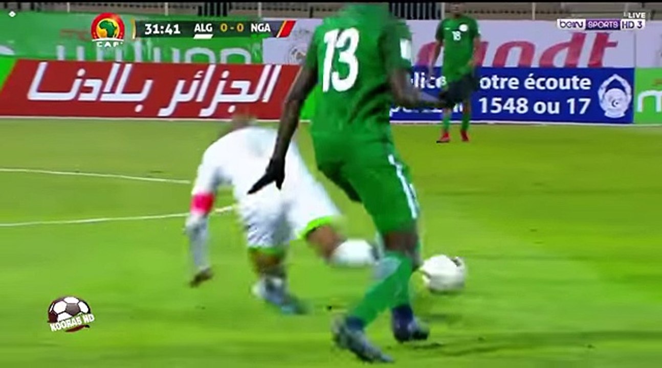 ملخص مباراة الجزائر ونيجيريا 1-1 تعليق حفيظ دراجي 11-11-2017 تصفيات كاس العالم 2018 افريقيا