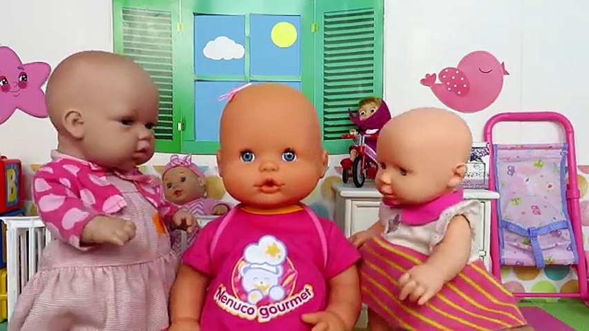 Nenuco Bebé que hace pipí y popó de verdad Nenuco Merienditas Vídeos de  bebés Nenuco Doll toys – Видео Dailymotion