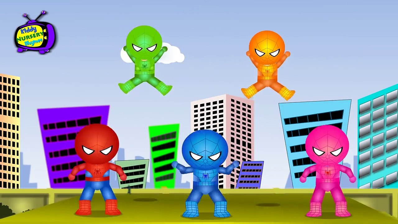 Finger Family Songs Collection |Spiderman Finger Family(Spiderman)Superheros Nursery Rhymes for kids