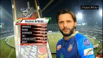 Shahid Afridi Brilliant 37 Off 17 Balls - Dhaka Dynamites vs Sylhet Sixers - BPL 2017 -