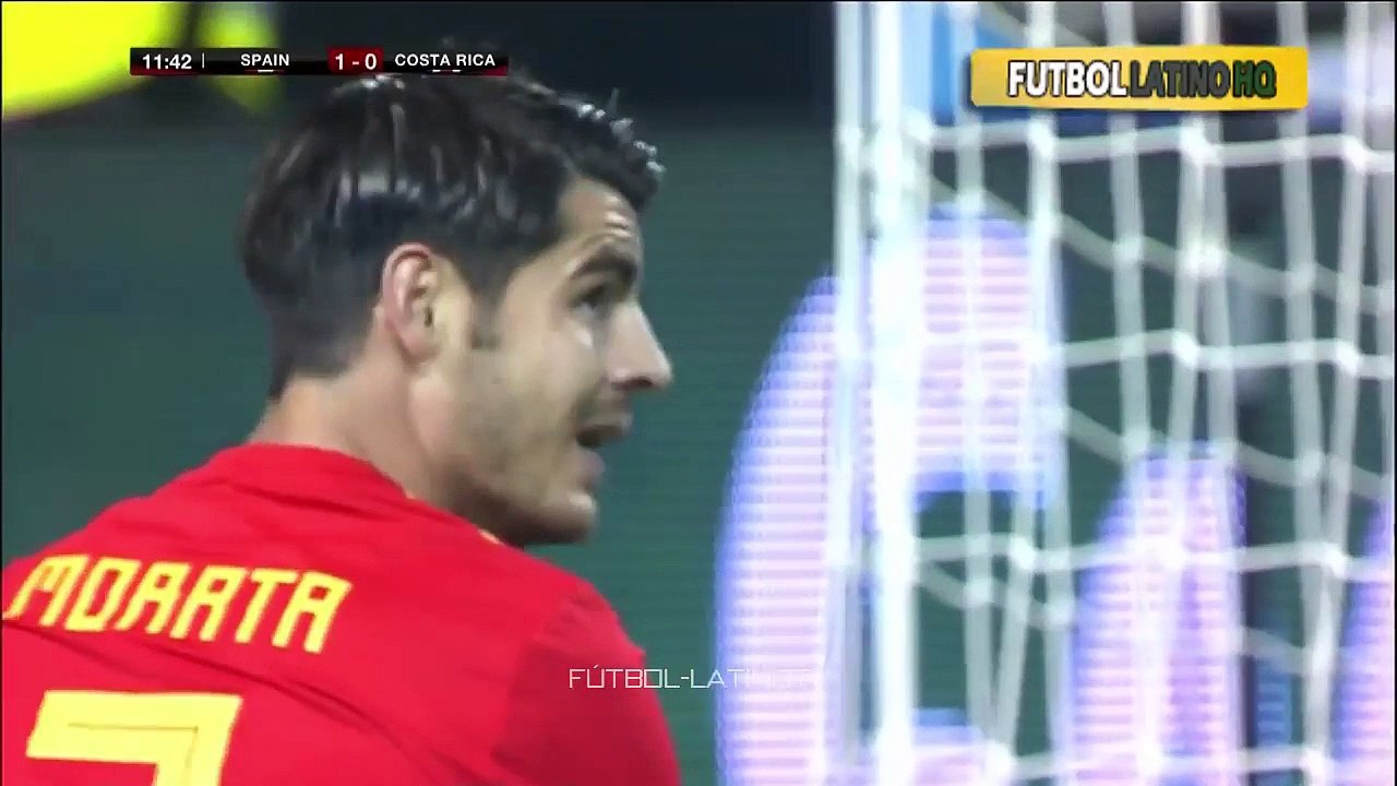 Alvaro Morata #INCREDIBLE skills vs Costa Rica