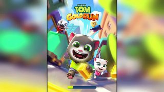 Talking Tom Gold Run Gameplay Cartoon for Kids