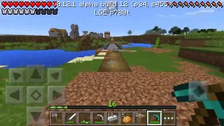 Выживание в Minecraft PE 0.13.0 (портал в ад) # 14