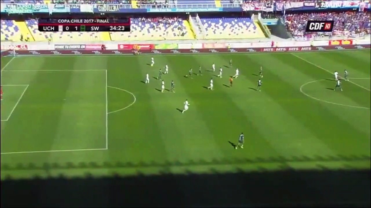 0-2 Jean Paul Pineda Goal Chile  Copa Chile  Final - 11.11.2017 Univ de Chile 0-2 Santiago Wanderers