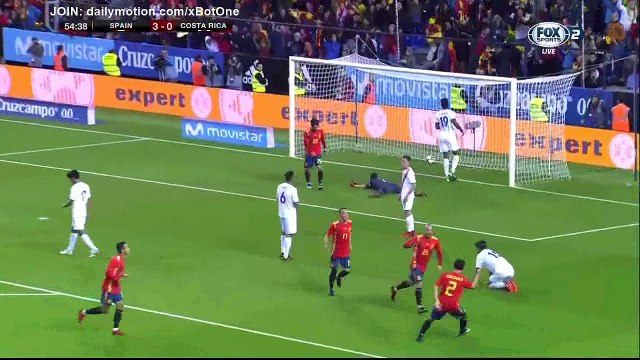 David Silva second Goal HD - Spain 4 - 0 Costa Rica - 11.11.2017 (Full Replay)