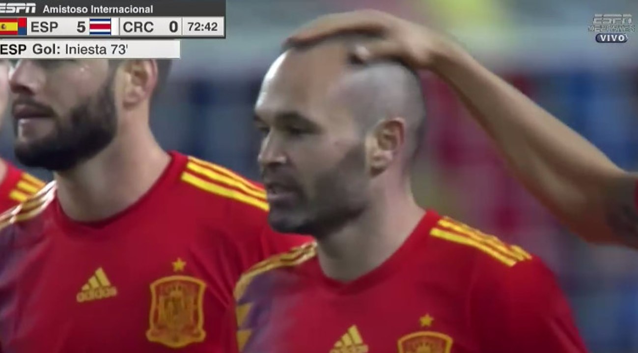 Andres Iniesta Goal HD - Spain 5 - 0 Costa Rica - 11.11.2017 (Full Replay)