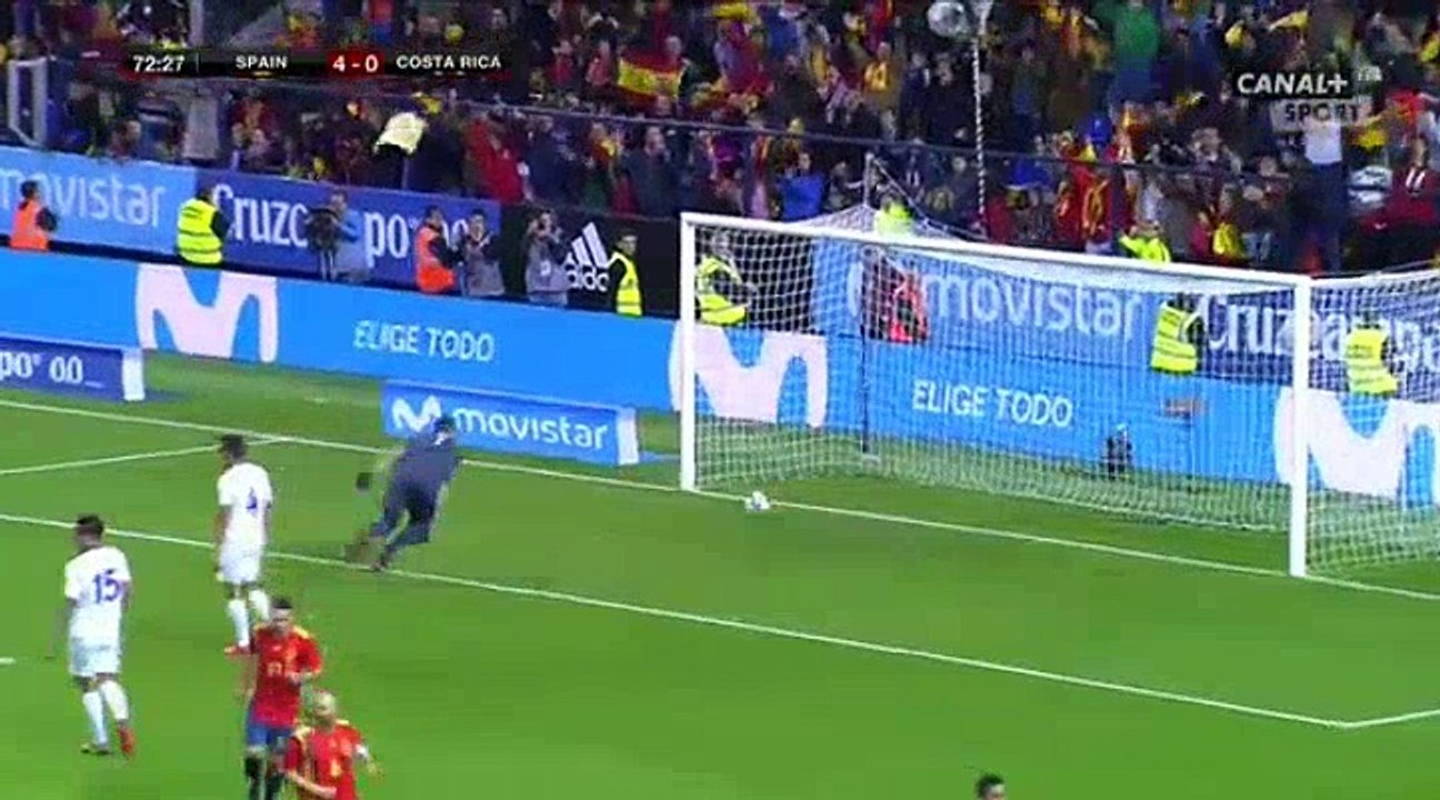 Andres Iniesta Goal HD - Spain	5-0	Costa Rica 11.11.2017