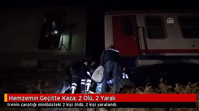 Hemzemin Geçitte Kaza: 2 Ölü, 2 Yaralı