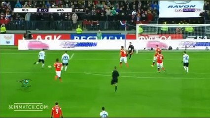 ملخص مباراة الارجنتين وروسيا 1-0 - شاشة كاملة (11-11-2017) تألق ميسي وديبالا وأجويرو