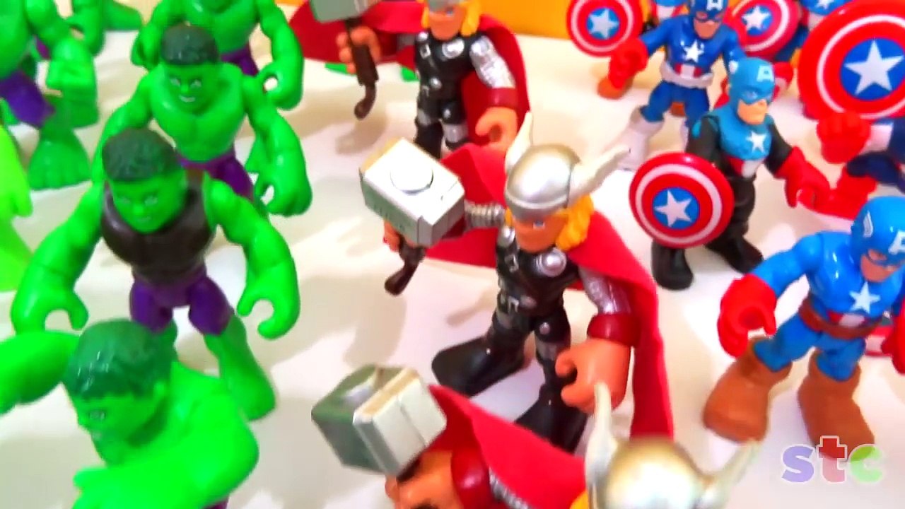 Playskool Heroes Super Hero Adventures Collection