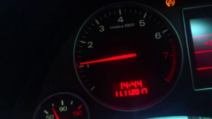 Audi A4 B6 190hp engine RPMs