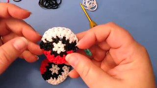 Rainbow Loom Loomigurumi Pokemon Pokeball Keychain Keyring Pencil Topper