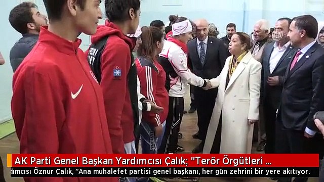 AK Parti Genel Başkan Yardımcısı Çalık: Terör Örgütleri Toplumun Arasına Nifak Tohumları Ekiyor