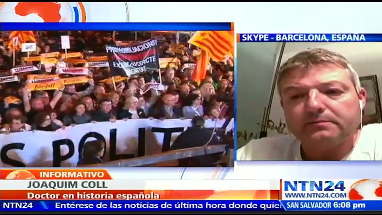 "Podrían salir si ellos reconocieran el orden constitucional”: analista político español sobre líderes independentistas catalanes detenidos