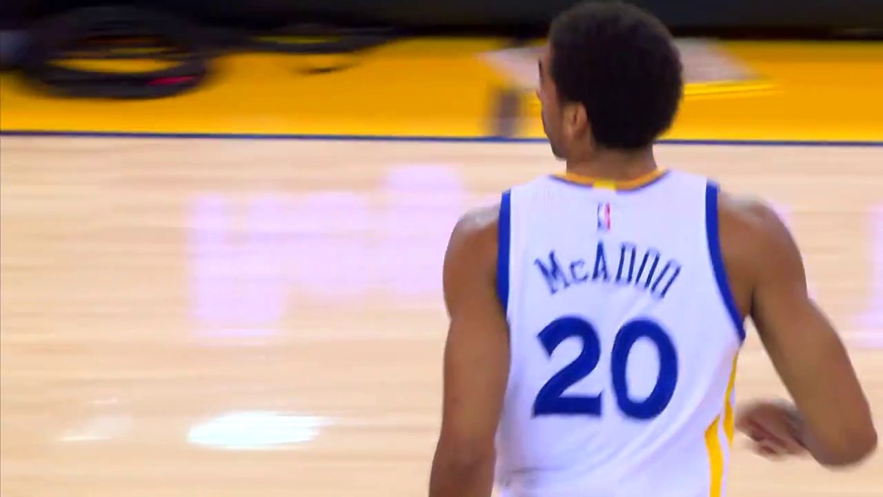 Welcome Back James Michael McAdoo - Philadelphia 76ers vs Golden State  Warriors - November 11, 2017