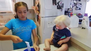 Making Slime With My Reborn Toddler Skylar! Its Her First Time!