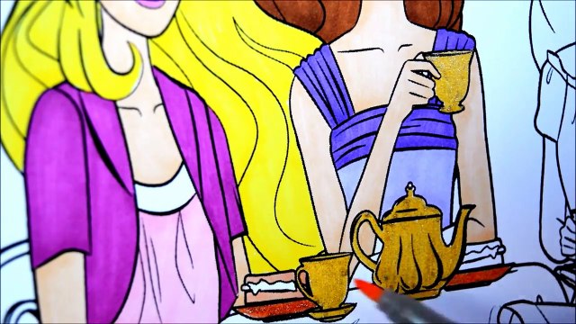 Coloring Pages BARBIE l Drawing Pages to Color for Kids l Coloring Pages l Learn Colors