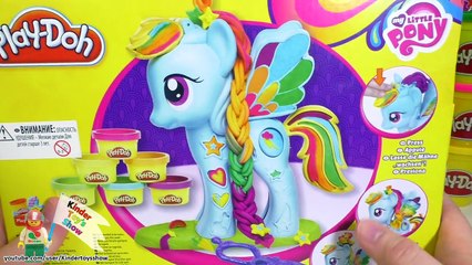 Пластилин Плей До набор Май Литл Пони украшаем Радугу Дэш (Play Doh My Little Pony)