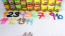 Learn Colors Play Doh Cars Play Dough Rainbow Colours Learn Numbers Play-Doh Playset Videos
