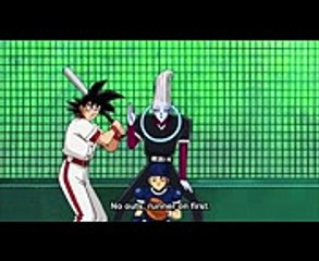Goku and Yamcha vs Vegeta at baseball Dragon Ball Super