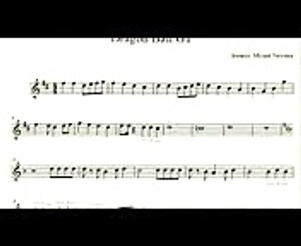 Partitura sax alto de micorazon encantado dragon ball gt