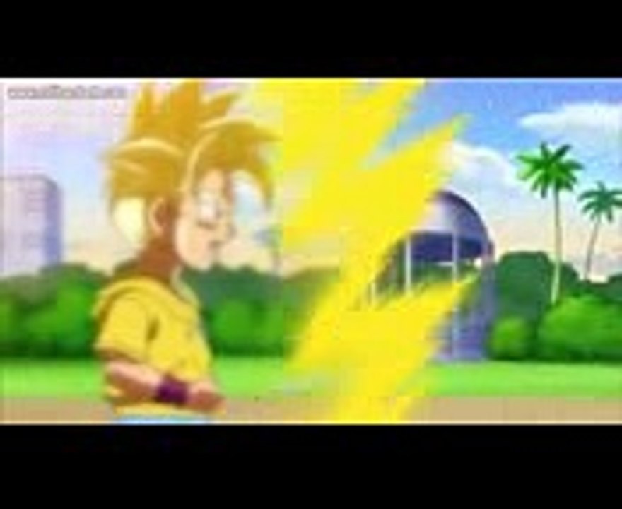 Trunks Kid VS Trunks de futuro Pelea Completa  Dragon Ball Super Español Latino (1)