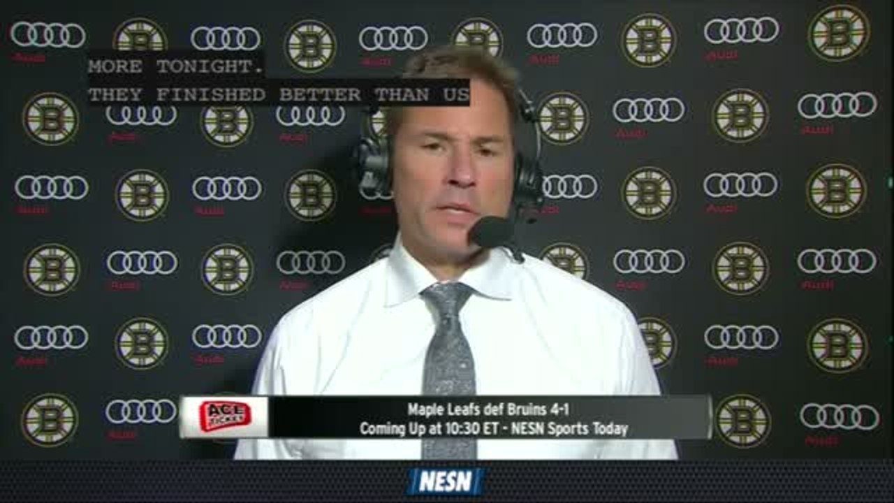 Bruins Overtime Live: Maple Leafs Def. Bruins 4-1