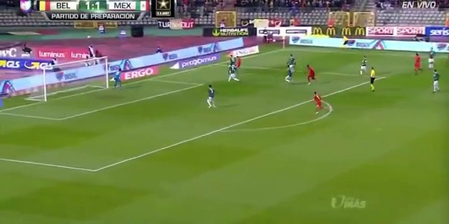 Lukaku will be happy with his first touch for the first time in his career for this one 