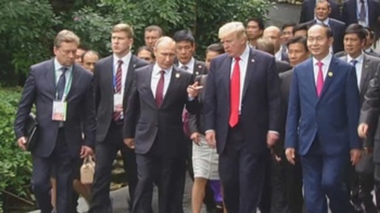Putin y Trump niegan la injerencia rusa en EEUU y abogan por mejorar relaciones