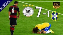 Germany 7-1 Brazil 2014 World Cup Semi-final All Goals & Extended Highlight HD/720P